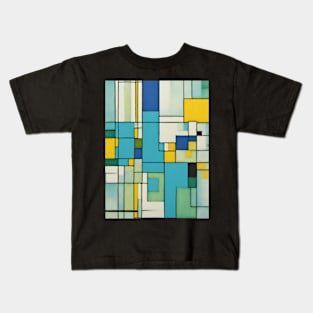 A Unique Gift For People Who Like Colorful And Expressive Shapes. Kids T-Shirt